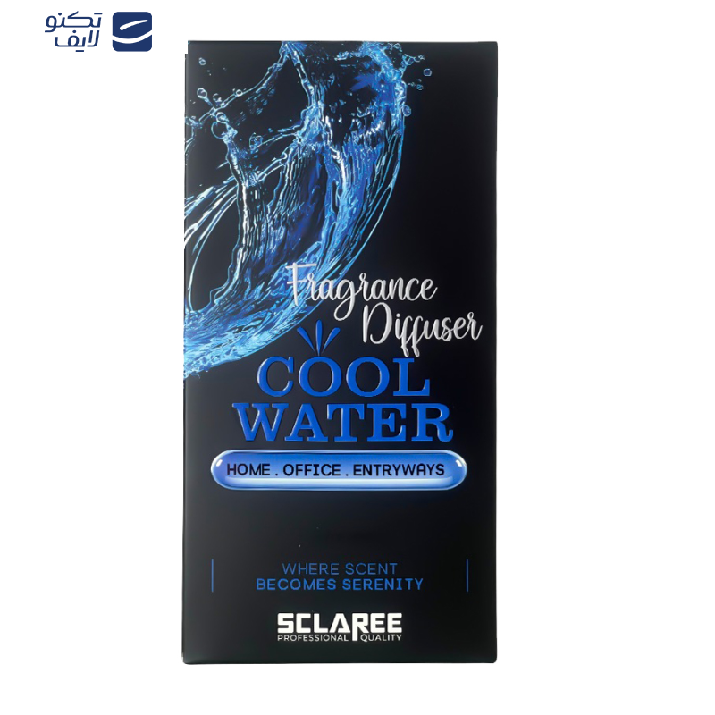 خوشبوکننده هوا اسکلاره مدل cool water با رایحه ملایم حجم 100 میلی لیتر خوشبوکننده هوا اسکلاره مدل cool water با رایحه ملایم حجم 100 میلی لیتر
