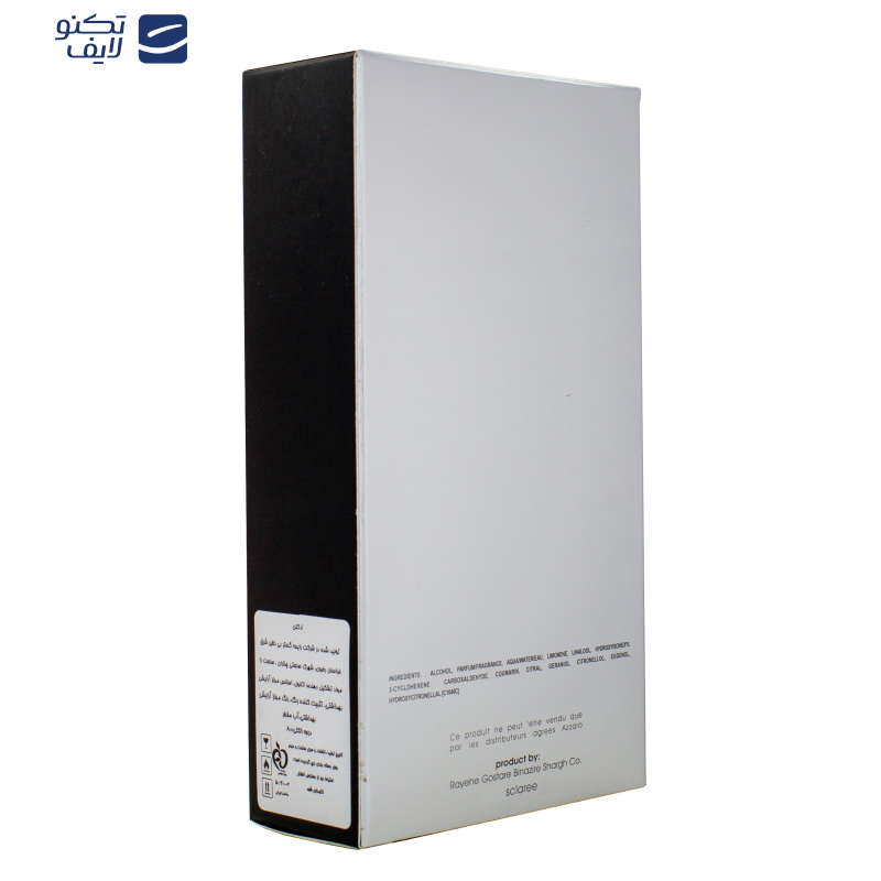 ادو پرفیوم مردانه نایس پاپت مدل Azzaro Silver Black حجم 100 میلی لیتر ادو پرفیوم مردانه نایس پاپت مدل Azzaro Silver Black حجم 100 میلی لیتر