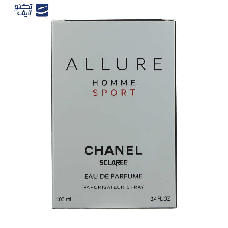 ادو پرفیوم مردانه اسکلاره مدل Allure Sport با رایحه شیرین و خنک حجم 100 میلی لیتر ادو پرفیوم مردانه اسکلاره مدل Allure Sport با رایحه شیرین و خنک حجم 100 میلی لیتر