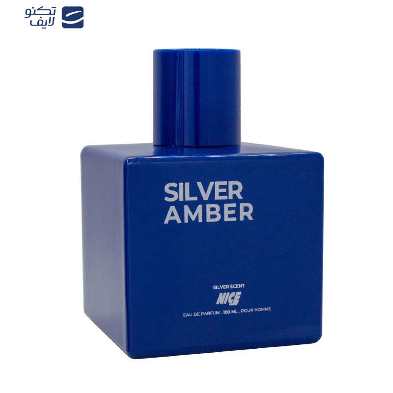 ادو پرفیوم مردانه نایس پاپت مدل Silver Scent Amber حجم 100 میلی لیتر ادو پرفیوم مردانه نایس پاپت مدل Silver Scent Amber حجم 100 میلی لیتر