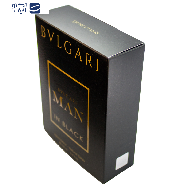 ادو تویلت مردانه پرستیژ مدل Bvlgari In Black حجم 100 میلی لیتر ادو تویلت مردانه پرستیژ مدل Bvlgari In Black حجم 100 میلی لیتر