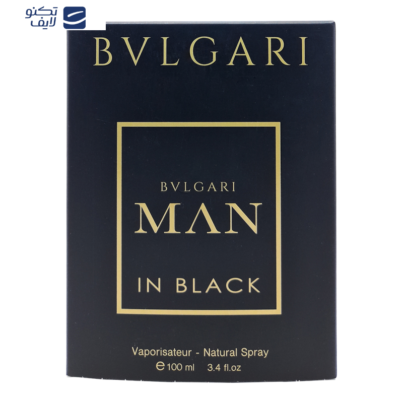 ادوپرفیوم نیو پرستیژ کالر مدل Bvlgari Man In Black حجم 100 میلی‌لیتر