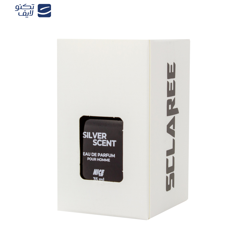 عطر جیبی مردانه نایس پاپت مدل Silver Scent حجم 35 میلی لیتر عطر جیبی مردانه نایس پاپت مدل Silver Scent حجم 35 میلی لیتر