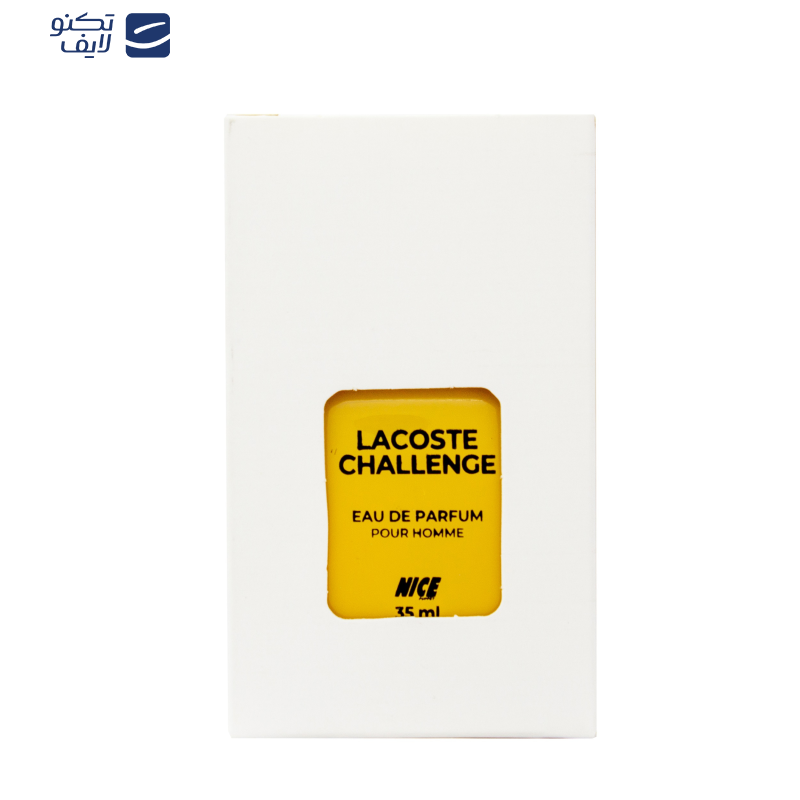 عطر جیبی مردانه نایس پاپت مدل Lacoste Challenge حجم 35 میلی لیتر عطر جیبی مردانه نایس پاپت مدل Lacoste Challenge حجم 35 میلی لیتر