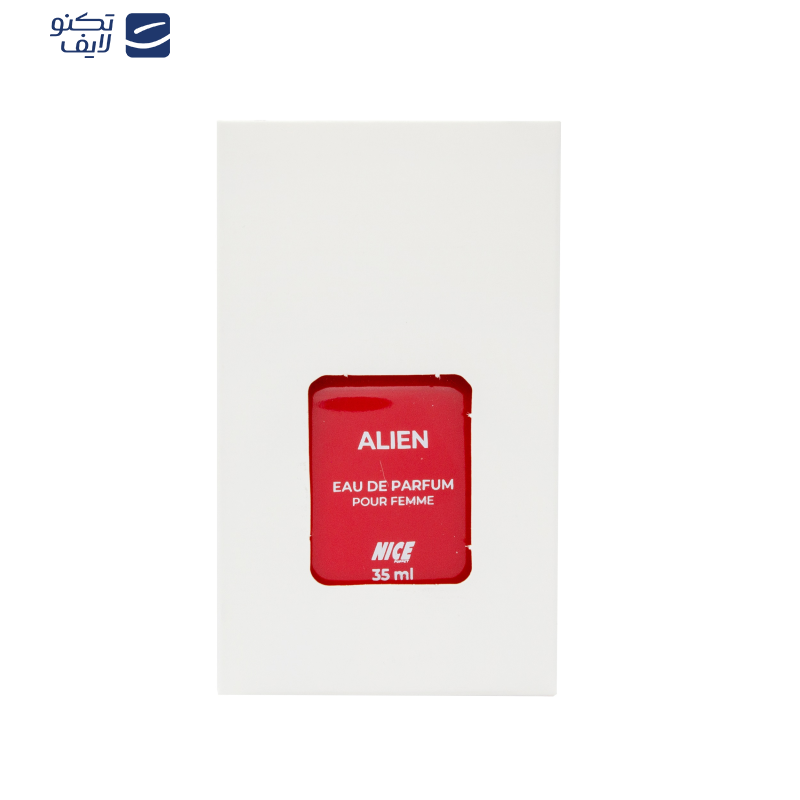 عطر جیبی زنانه نایس پاپت مدل Alien حجم 35 میلی لیتر عطر جیبی زنانه نایس پاپت مدل Alien حجم 35 میلی لیتر