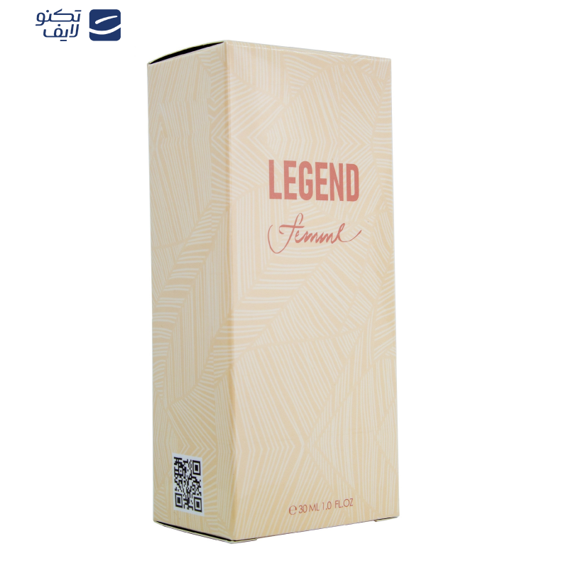 عطر جیبی زنانه عماد آرا مدل Legend حجم 30 میلی لیتر عطر جیبی زنانه عماد آرا مدل Legend حجم 30 میلی لیتر