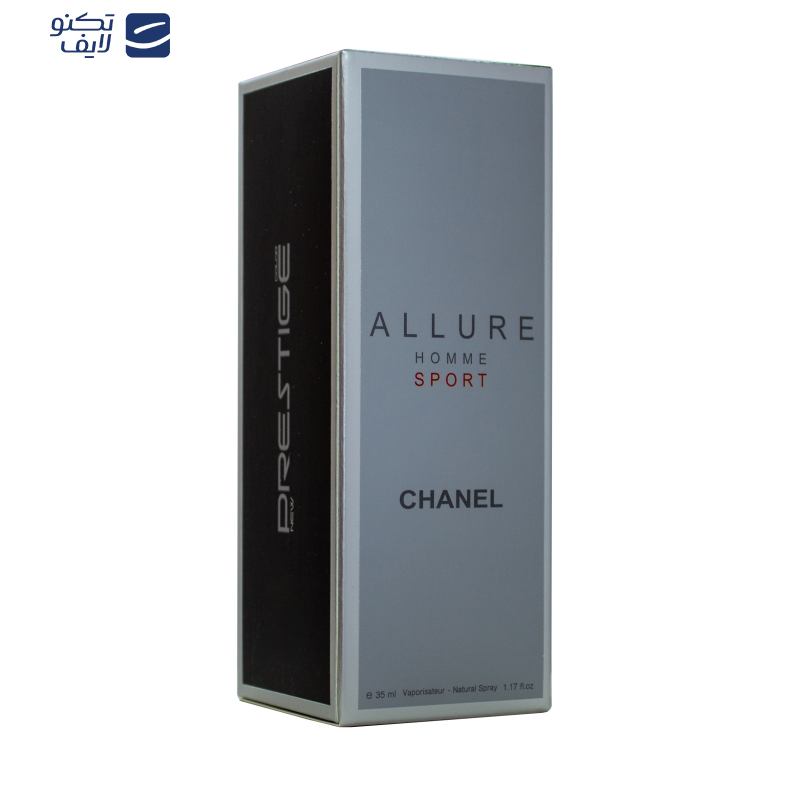 عطر جیبی مردانه نیو پرستیژ کالر مدل Allure Sport Chanel حجم 35 میلی لیتر عطر جیبی مردانه نیو پرستیژ کالر مدل Allure Sport Chanel حجم 35 میلی لیتر