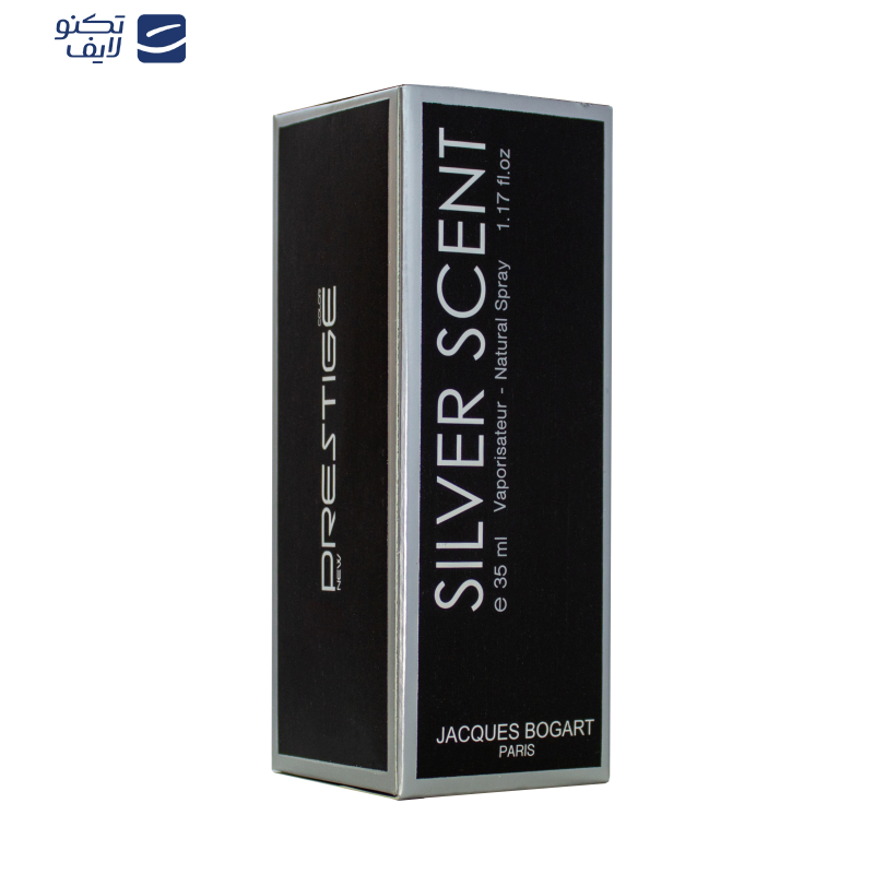 عطر جیبی مردانه پرستیژ مدل Silver Scent حجم 35 میلی لیتر عطر جیبی مردانه پرستیژ مدل Silver Scent حجم 35 میلی لیتر