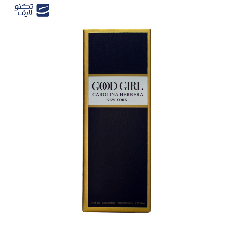 عطر جیبی زنانه نیو پرستیژ کالر مدل Good Girl حجم 35 میلی لیتر عطر جیبی زنانه نیو پرستیژ کالر مدل Good Girl حجم 35 میلی لیتر