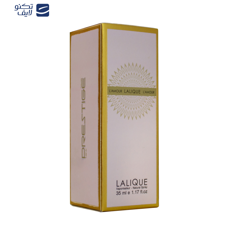 عطر جیبی زنانه نیو پرستیژ کالر مدل Lalique Lamour حجم 35 میلی لیتر عطر جیبی زنانه نیو پرستیژ کالر مدل Lalique Lamour حجم 35 میلی لیتر