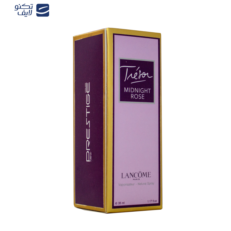 عطر جیبی زنانه نیو پرستیژ کالر مدل Tresor midnight Rose حجم 35 میلی لیتر عطر جیبی زنانه نیو پرستیژ کالر مدل Tresor midnight Rose حجم 35 میلی لیتر