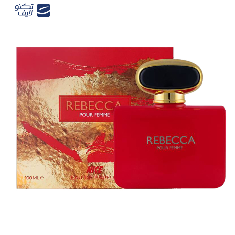 ادوپرفیوم زنانه نایس مدل Euphoria rebecca با رایحه شیرین حجم 100 میلیلیتر ادوپرفیوم زنانه نایس مدل Euphoria rebecca با رایحه شیرین حجم 100 میلیلیتر