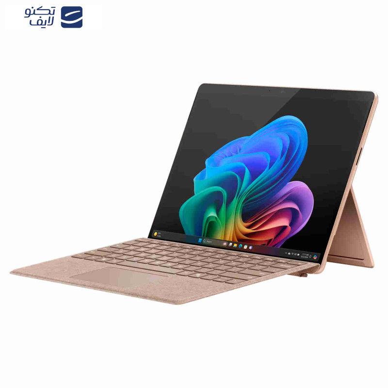 تبلت 13 اینچی مایکروسافت مدل Surface Pro 11-Snapdragon X Elite OLED ظرفیت 512 گیگابایت و رم 16 گیگابایت به همراه کیبورد Surface Pro Copilot