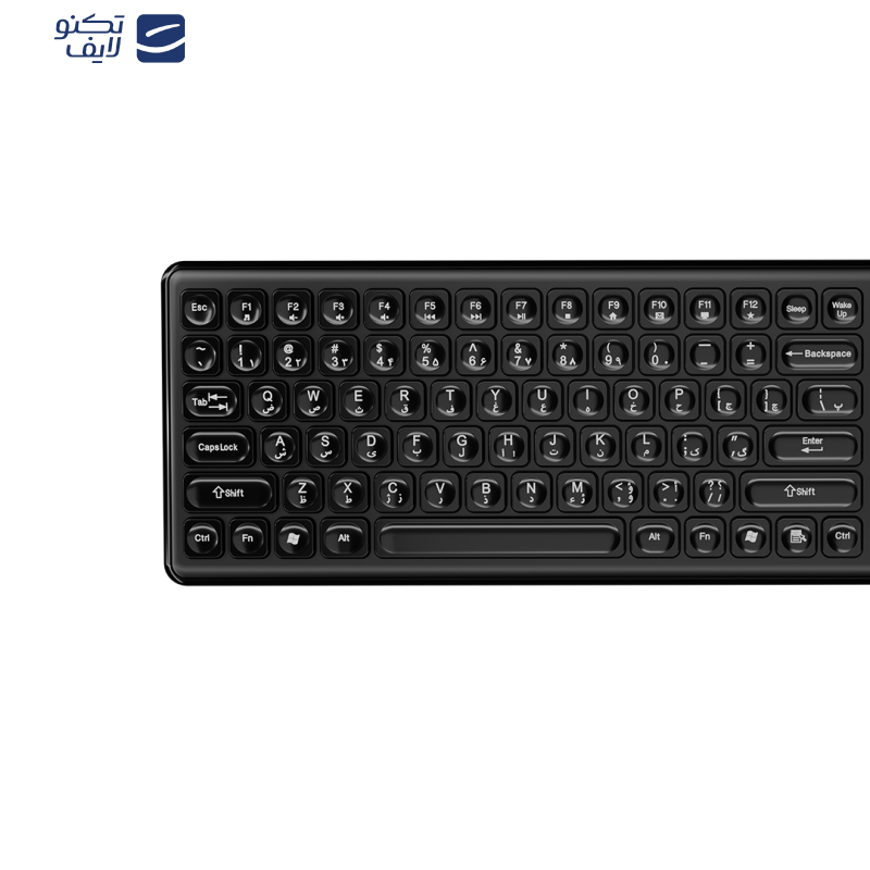 کیبورد بی سیم تسکو مدل TK 7005W