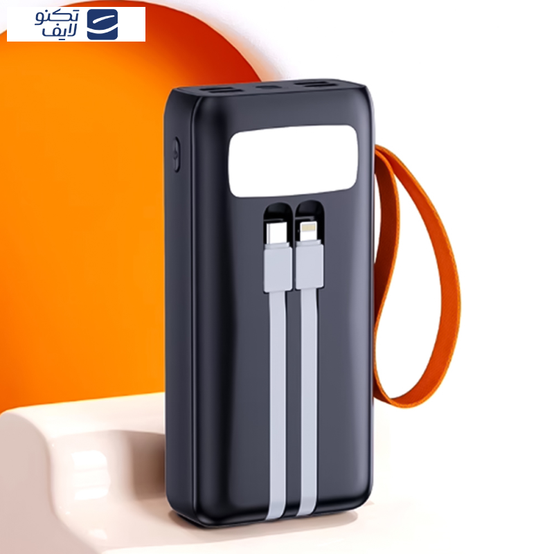 پاوربانک پی زد ایکس مدل V28 Fast Charge 22.5W Cabled ظرفیت 30000 میلی آمپر ساعت پاوربانک پی زد ایکس مدل V28 Fast Charge 22.5W Cabled ظرفیت 30000 میلی آمپر ساعت