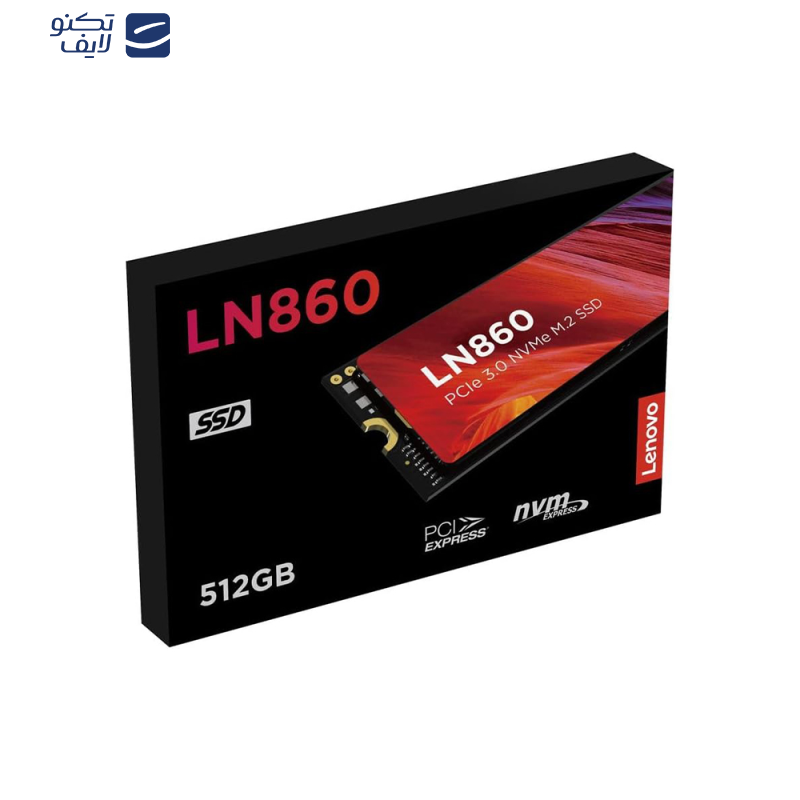 اس اس دی اینترنال PCIe Gen3 x4 لنوو مدل LN860 ظرفیت 512 گیگابایت اس اس دی اینترنال PCIe Gen3 x4 لنوو مدل LN860 ظرفیت 512 گیگابایت