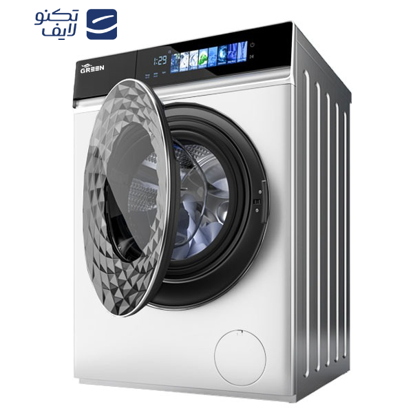 ماشین لباسشویی 9 کیلوگرم اتوماتیک گرین مدل GWM90DDA-W ماشین لباسشویی 9 کیلوگرم اتوماتیک گرین مدل GWM90DDA-W