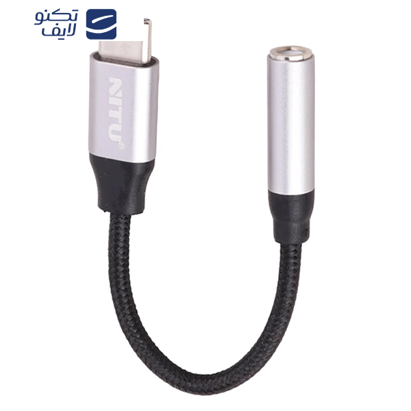 مبدل usb-C به جک 3.5 میلی متری مدل NX016 مبدل usb-C به جک 3.5 میلی متری مدل NX016
