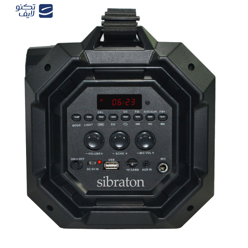 اسپیکر بلوتوثی قابل حمل سیبراتون مدل S-BS839 اسپیکر بلوتوثی قابل حمل سیبراتون مدل S-BS839