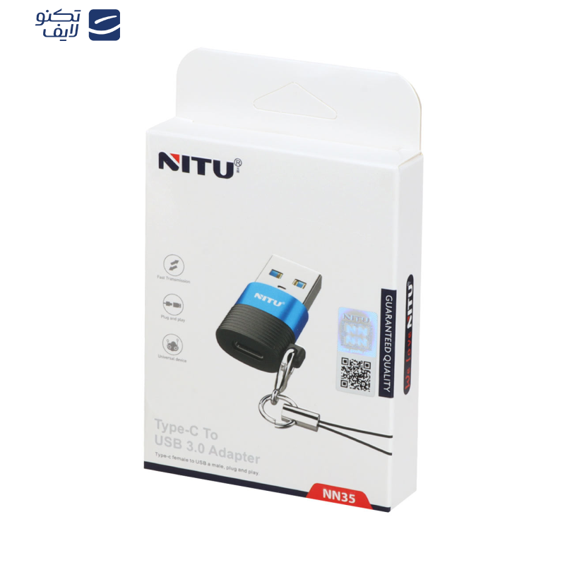 مبدل USB-C به USB نیتو مدل NN35 مبدل USB-C به USB نیتو مدل NN35