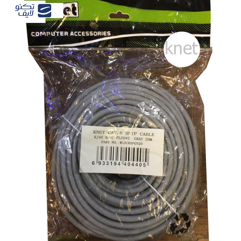 کابل شبکه CAT6 کی نت مدل 14f کابل شبکه CAT6 کی نت مدل 14f