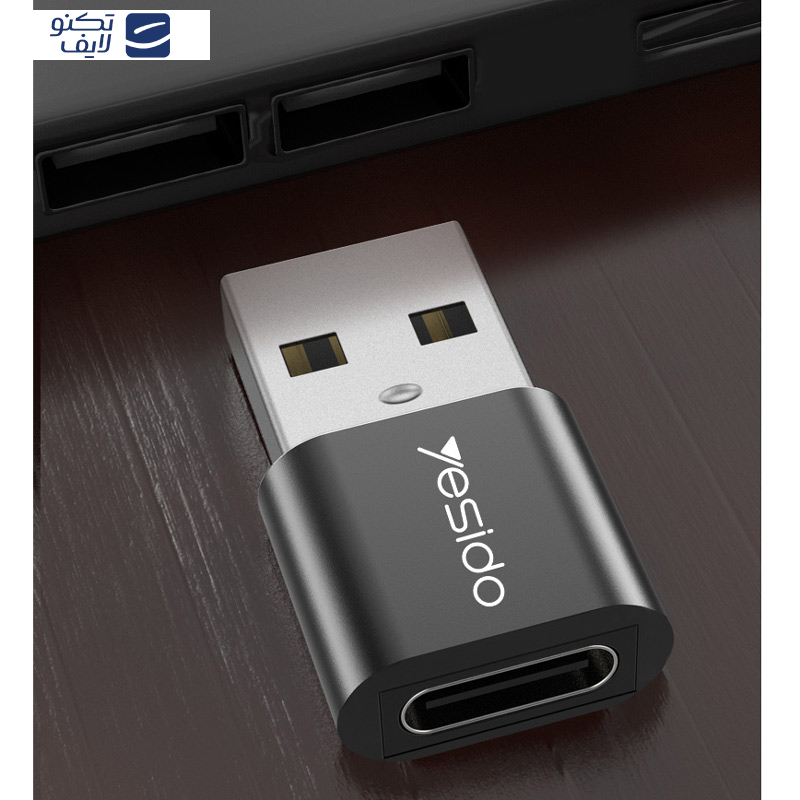 مبدل USB-C به USB یسیدو مدل GS09 مبدل USB-C به USB یسیدو مدل GS09