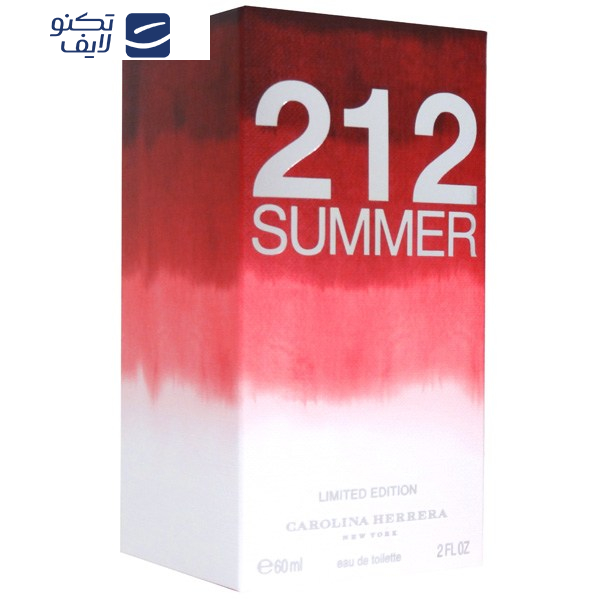 ادو تویلت زنانه کارولینا هررا مدل 212 Summer حجم 60 میلی لیتر ادو تویلت زنانه کارولینا هررا مدل 212 Summer حجم 60 میلی لیتر