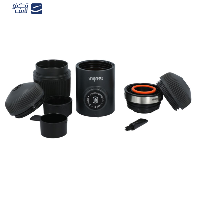 اسپرسوساز سفری واکاکو مدل Nanopresso به همراه کیف حمل اسپرسوساز سفری واکاکو مدل Nanopresso به همراه کیف حمل
