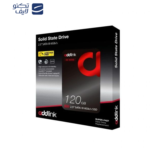 اس اس دی اینترنال ادلینک مدل S20 ظرفیت 120 گیگابایت اس اس دی اینترنال ادلینک مدل S20 ظرفیت 120 گیگابایت