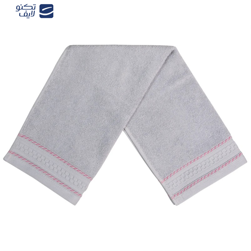 حوله دستی بهباف آذر مدل هاریکا سایز 40×80 سانتی متر حوله دستی بهباف آذر مدل هاریکا سایز 40×80 سانتی متر