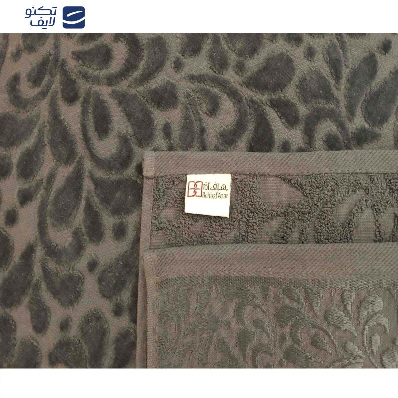 حوله دستی بهبافت آذر مدل آروین کد 1412سایز 40x80 سانتی متر حوله دستی بهبافت آذر مدل آروین کد 1412سایز 40x80 سانتی متر