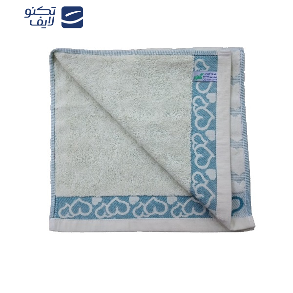 حوله دستی گلزار مدل قلب سایز 65x35 سانتی متر حوله دستی گلزار مدل قلب سایز 65x35 سانتی متر