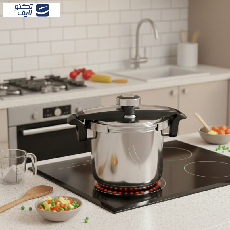 زودپز دوقلو مایر مدل mr 886 سه لایه گنجایش 8 و 6 لیتر زودپز دوقلو مایر مدل mr 886 سه لایه گنجایش 8 و 6 لیتر