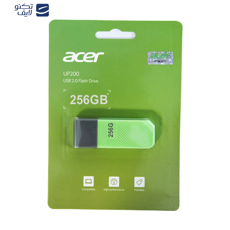 فلش مموری ایسر مدل UP200 ظرفیت 256 گیگابایت با رابط USB 2.0 فلش مموری ایسر مدل UP200 ظرفیت 256 گیگابایت با رابط USB 2.0