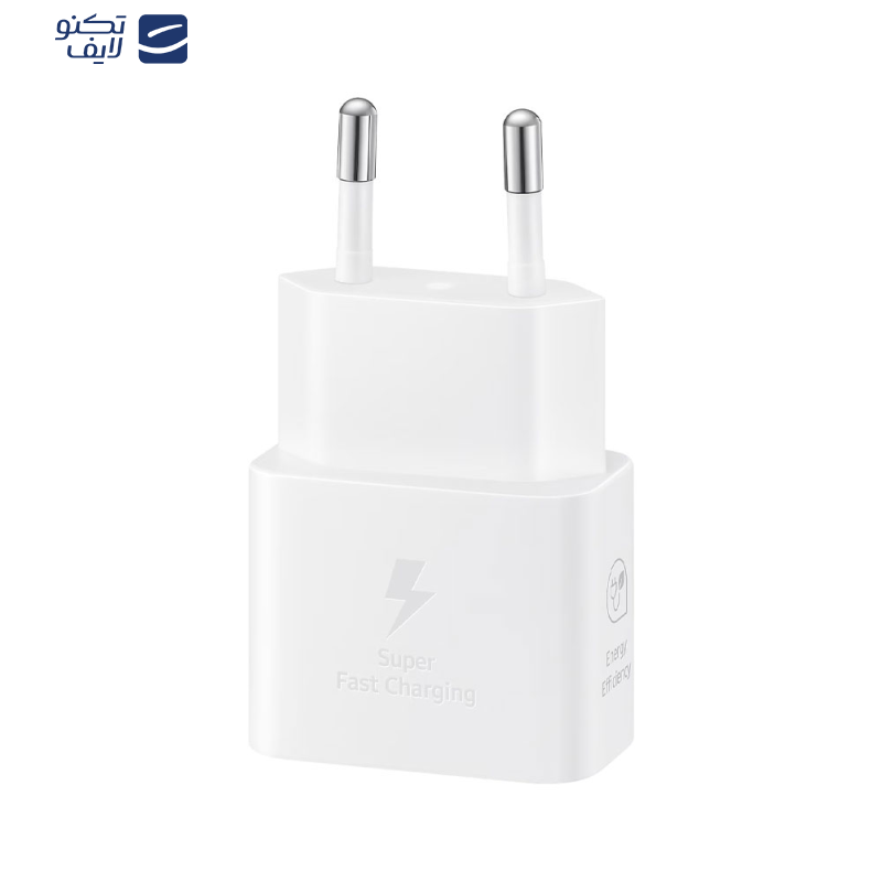 شارژر دیواری 25 وات سامسونگ مدل EP-T2510X به همراه کابل USB-C به طول 1 متر شارژر دیواری 25 وات سامسونگ مدل EP-T2510X به همراه کابل USB-C به طول 1 متر