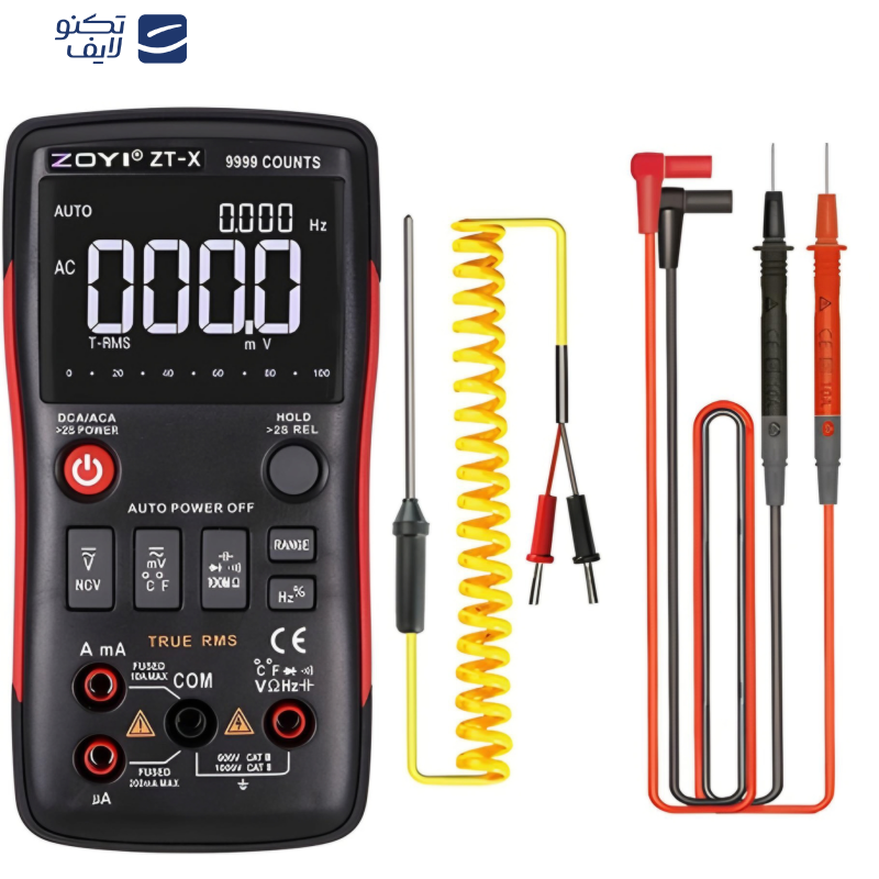 مولتی متر دیجیتال زویی مدل ZT-X مولتی متر دیجیتال زویی مدل ZT-X