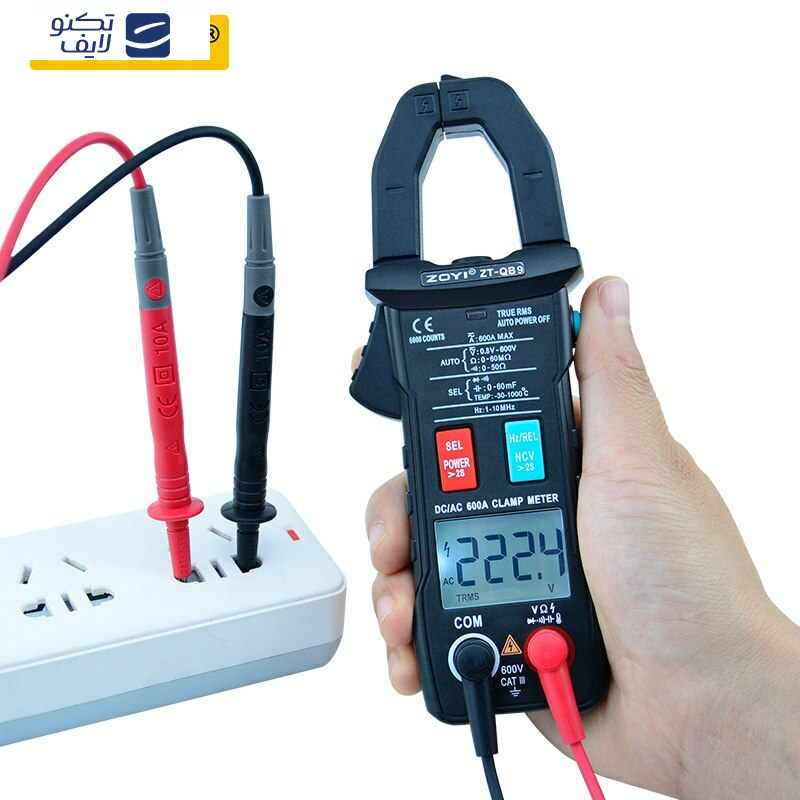 مولتی متر کلمپی زویی مدل ZT-QB9 مولتی متر کلمپی زویی مدل ZT-QB9