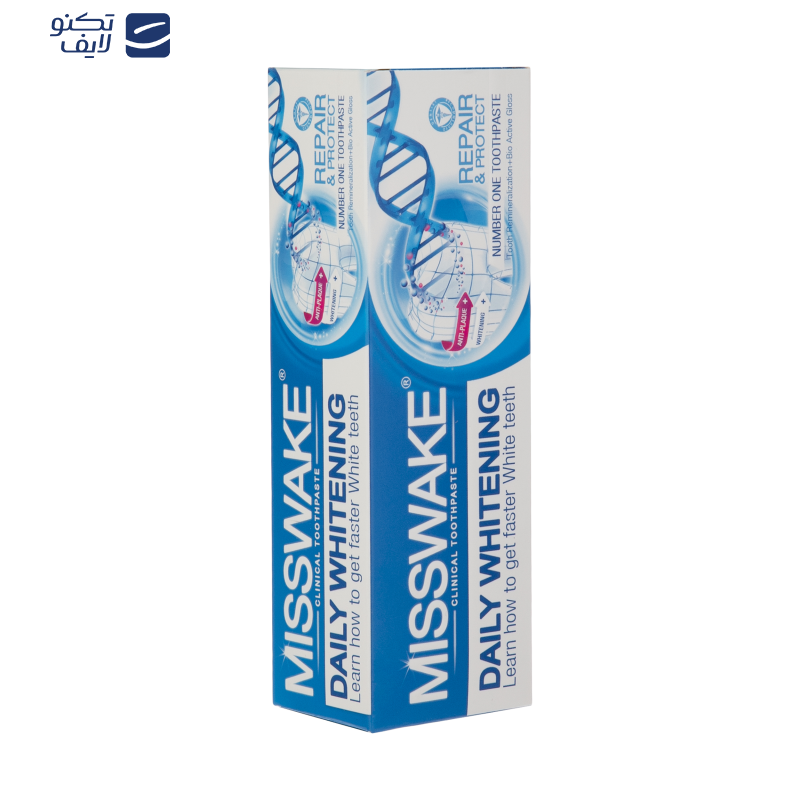 خمیر دندان میسویک مدل DAILY WHITENING حجم 75 میلی لیتر خمیر دندان میسویک مدل DAILY WHITENING حجم 75 میلی لیتر
