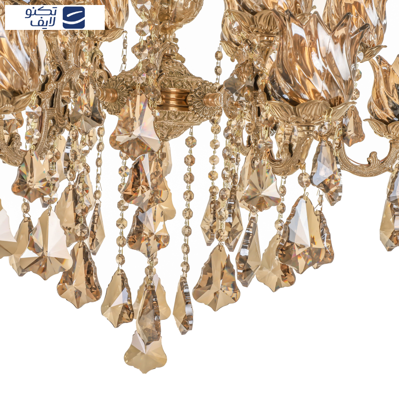 لوستر 12 شعله شاهان تک کد B/8053 لوستر 12 شعله شاهان تک کد B/8053