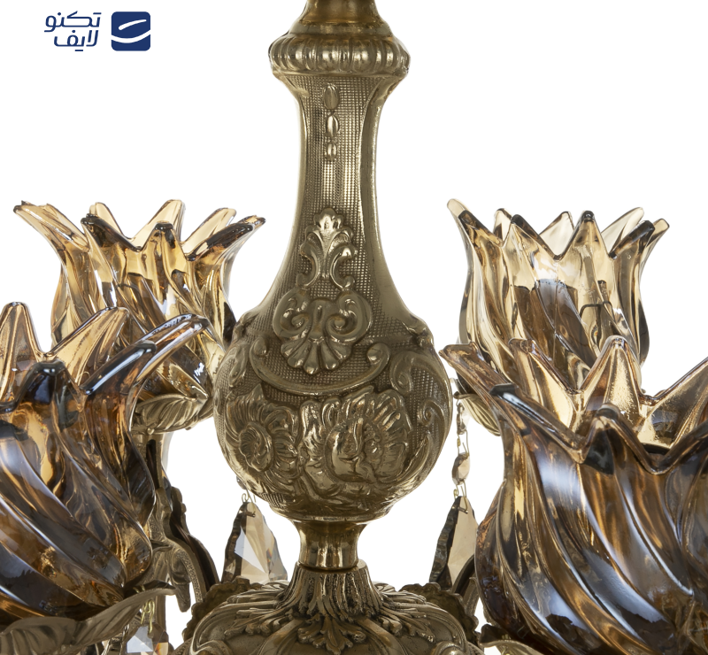 لوستر 12 شعله شاهان تک کد B/8013 لوستر 12 شعله شاهان تک کد B/8013