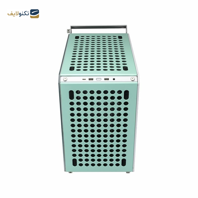 کیس کامپیوتر کولر مستر مدل QUBE 500 FLATPACK MACARON EDITION کیس کامپیوتر کولر مستر مدل QUBE 500 FLATPACK MACARON EDITION