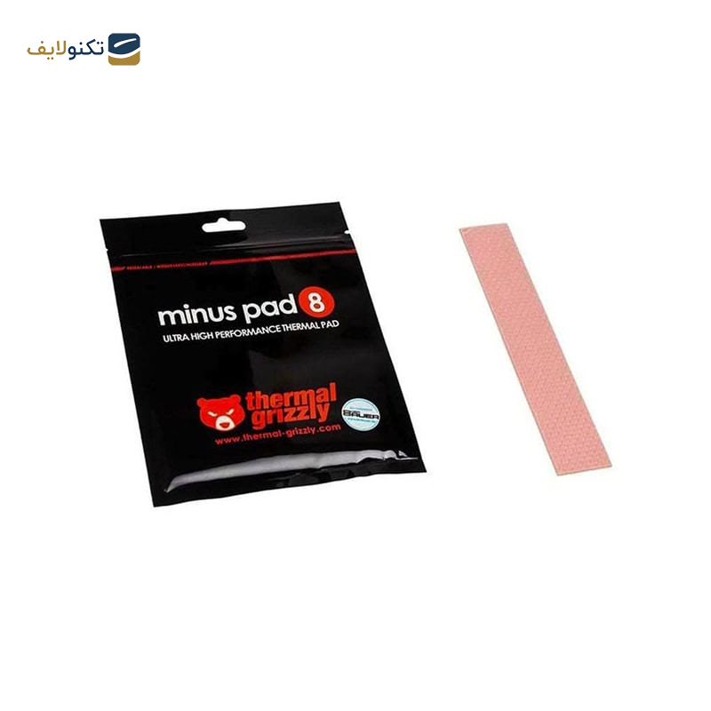 پد سیلیکونی ترمال گریزلی مدل minus pad 8 120 پد سیلیکونی ترمال گریزلی مدل minus pad 8 120