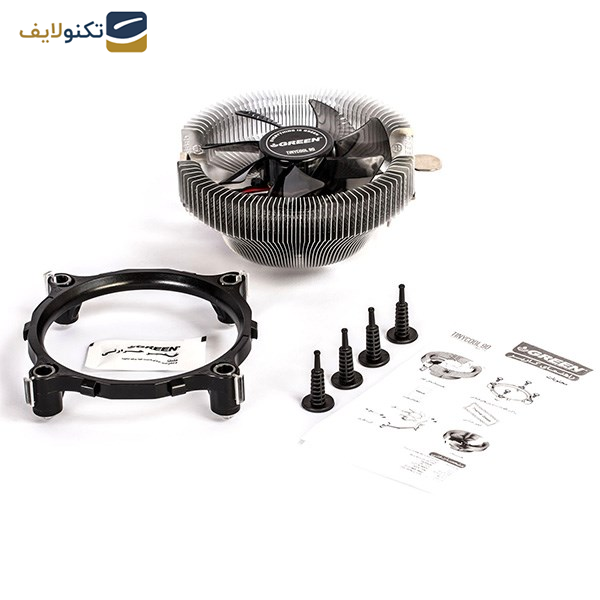 سیستم خنک کننده بادی گرین مدل Tiny Cool 90 rev1.1