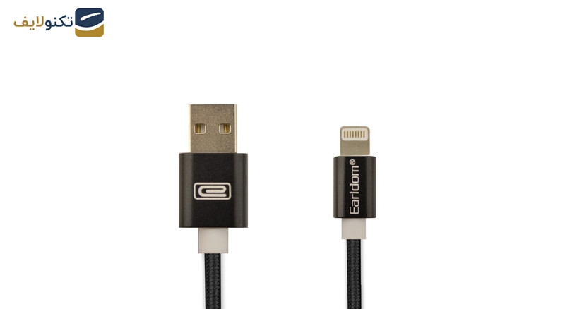 کابل تبدیل USB به لایتنینگ ارلدام مدل ET-011I طول 3 متر