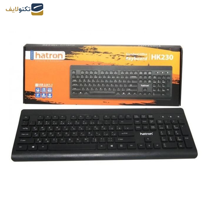 کیبورد هترون مدل HK230 کیبورد هترون مدل HK230