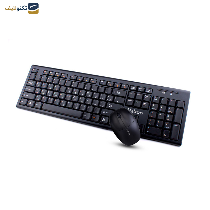 کیبورد و ماوس بی سیم هترون مدل HKCW130 کیبورد و ماوس بی سیم هترون مدل HKCW130