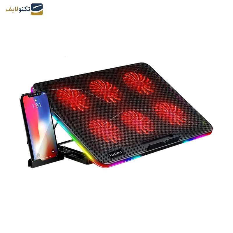 پایه خنک کننده لپ تاپ هترون مدل HCP131 پایه خنک کننده لپ تاپ هترون مدل HCP131