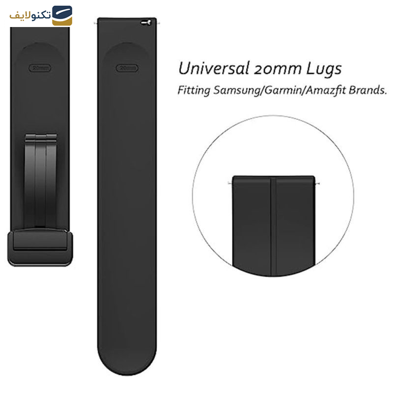 بند آی بی سی مدل سکگی مغناطیسی مناسب برای ساعت هوشمند شیائومی Amazfit GTS / GTS 2 / GTS 2 mini سایز 22 میلی متری بند آی بی سی مدل سکگی مغناطیسی مناسب برای ساعت هوشمند شیائومی Amazfit GTS / GTS 2 / GTS 2 mini سایز 22 میلی متری