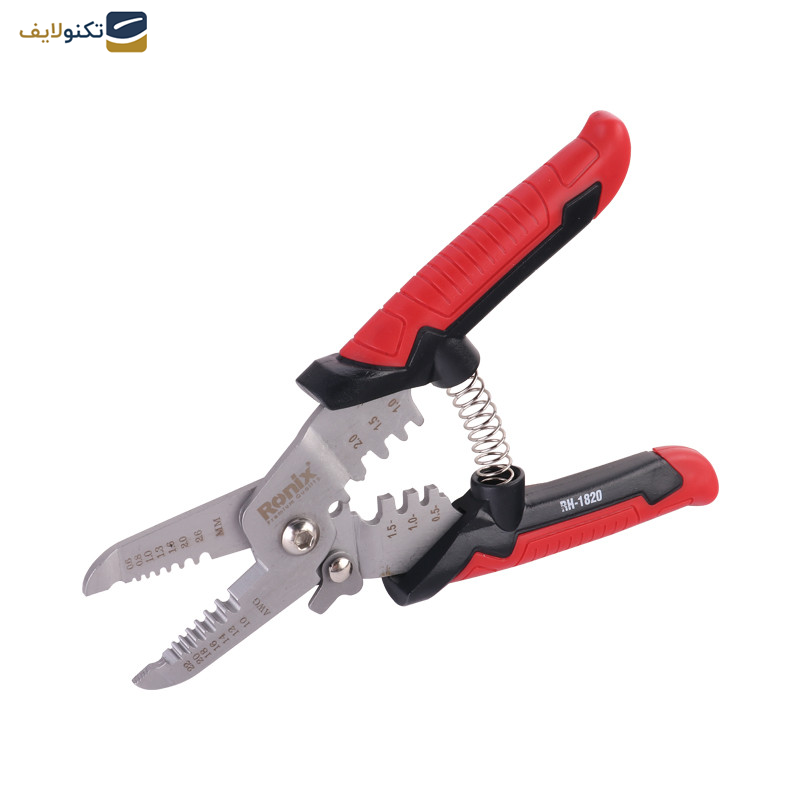 انبر سیم لخت کن رونیکس مدل RH-1820 سایز 7 اینچ