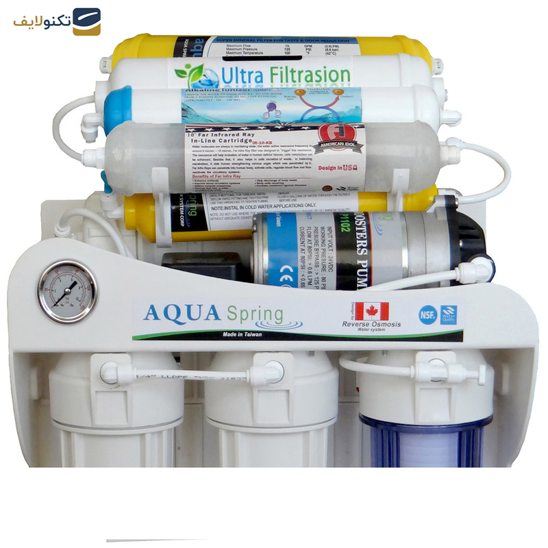 دستگاه تصفیه کننده آب آکوآ اسپرینگ مدل SF4990 به همراه فیلتر مدل01 مجموعه 3 عددی دستگاه تصفیه کننده آب آکوآ اسپرینگ مدل SF4990 به همراه فیلتر مدل01 مجموعه 3 عددی